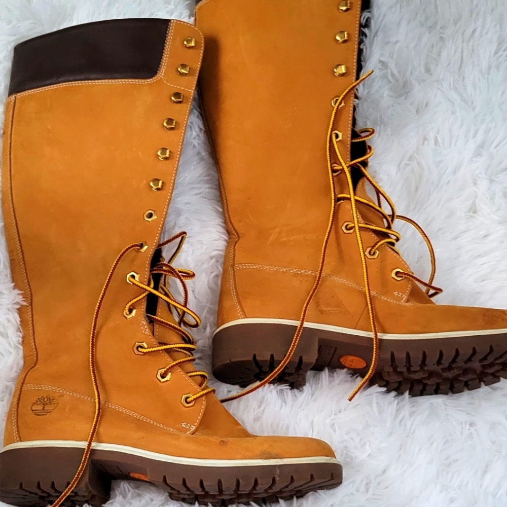 High cut Timberland boots